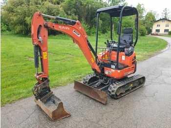 Mini excavator KUBOTA U 17-3a: picture 3