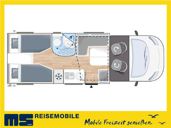 Semi-integrated motorhome Chausson 627 TITANIUM / -2026- / 165PS-8G AUTOMATIK/ 4.1T: picture 2