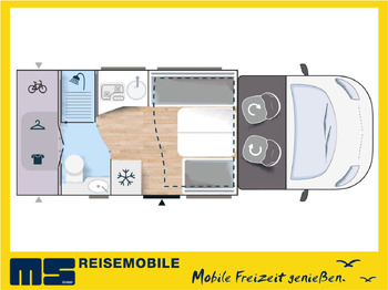 Semi-integrated motorhome Chausson 650 FIRST LINE /-2025-/ARCTIC-PAKET/XXL- HUBBETT: picture 2