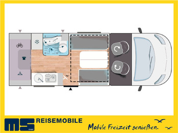Semi-integrated motorhome Chausson X 650 EXCLUSIVE LINE / 140PS- 9G / XXL - HUBBETT: picture 2