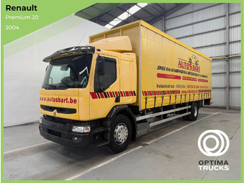 Curtainsider truck RENAULT Premium 420