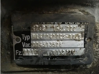 Rear axle for Truck Mercedes-Benz Differentieel HL4/40 DCS10,8: picture 2