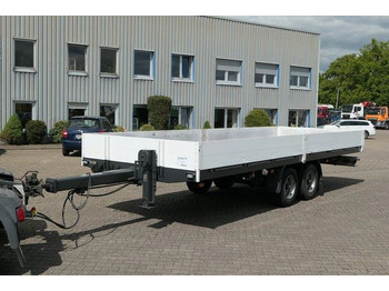New Dropside/ Flatbed trailer Feuchtemeyer 10/25, Tandem, Luftf.,Alu-Bordwände: picture 2