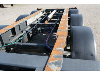 Low loader semi-trailer Fliegl SDS 380 SDS01, 20/30 & 40 Fuß Container, BPW: picture 4