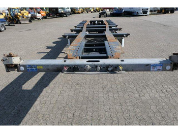 Low loader semi-trailer Fliegl SDS 380 SDS01, 20/30 & 40 Fuß Container, BPW: picture 2