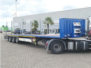 Dropside/ Flatbed semi-trailer Krone SD, Containerverschlüsse, Luft-Lift, BPW, Rungen: picture 3