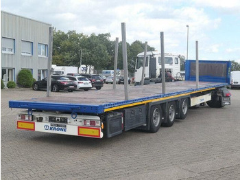 Dropside/ Flatbed semi-trailer Krone SD, Containerverschlüsse, Luft-Lift, BPW, Rungen: picture 4