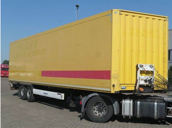 Closed box semi-trailer Krone SZ / K, 2-Achser, SAF, Isoliert, Douplex,Rolltor: picture 3