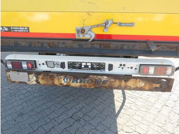 Closed box semi-trailer Krone SZ / K, 2-Achser, SAF, Isoliert, Douplex,Rolltor: picture 5