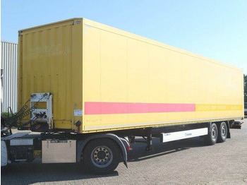 Closed box semi-trailer Krone SZ / K, 2-Achser, SAF, Isoliert, Douplex,Rolltor: picture 2
