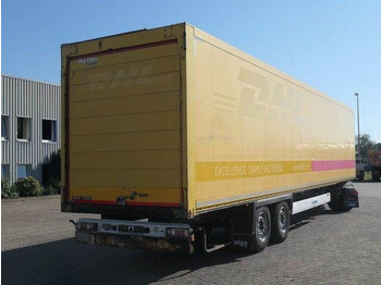 Closed box semi-trailer Krone SZ / K, 2-Achser, SAF, Isoliert, Douplex,Rolltor: picture 4