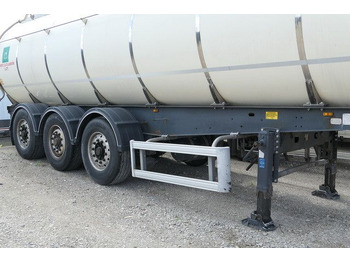 Tank semi-trailer for transportation of milk Menci SA 105, isoliert, 32m³, 4 Kammern, Alu-Felgen: picture 2