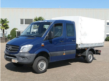 Curtain side van, Combi van Mercedes-Benz 316 CDI DOKA 4x4, Allrad, klima, 6. Sitze: picture 4
