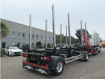 Timber trailer PAVIC HTA 20, Alu-Felge, verstellbare Rungen, SAF, TOP: picture 5