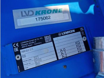 Disc harrow Lemken Heliodor 9/600 K: picture 3