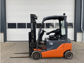 Electric forklift Toyota Traigo 16 Duplex Freelift Sideshift 1.6 ton Elektra Heftruck: picture 2