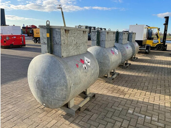 Storage tank dieseltank Rietberg 1000 liter Dieseltank Gegalvaniseerd IBC met keuring !: picture 5