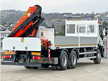 Crane truck, Dropside/ Flatbed truck Iveco TRAKKER 360 * PRITSCHE 6,80* PK 16002 B+FUNK*6x4: picture 5