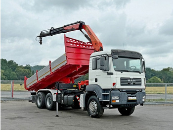 Crane truck MAN TGA 26.400 * KIPPER 6,00m + PK 15500 * 6x4 * TOP: picture 2 Crane truck MAN TGA 26.400 * KIPPER 6,00m + PK 15500 * 6x4 * TOP: picture 2