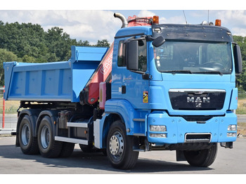 Tipper, Crane truck MAN TGS 26.400 Kipper 4,60m*PK F130A.22 + FUNK/6x4: picture 4 Tipper, Crane truck MAN TGS 26.400 Kipper 4,60m*PK F130A.22 + FUNK/6x4: picture 4