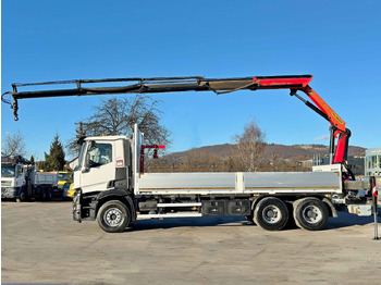 Crane truck Renault C 380 *PRITSCHE 6,80m * PK 18002-EH C + FUNK*6x4: picture 5