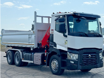 Crane truck Renault C 430 * FASSI F165A.0.23 + FUNK * 6x4: picture 4