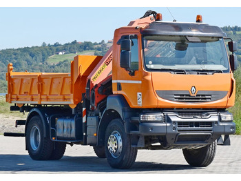 Tipper, Crane truck Renault KERAX 370 DXI* KIPPER 3,70m *PK 15500 + FUNK*TOP: picture 4
