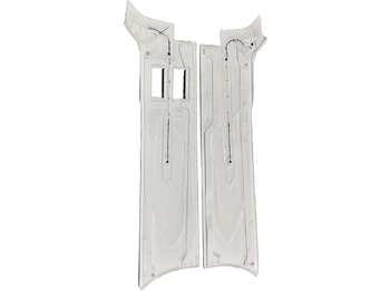 New Bumper for Truck DAF XG XG+ XF ZIJSKIRT SET WB 4000mm 2022- COLOR CRISTAL WHITE , E1980,COMPLEET MET BEVESTIGING. 000217C1B: picture 2