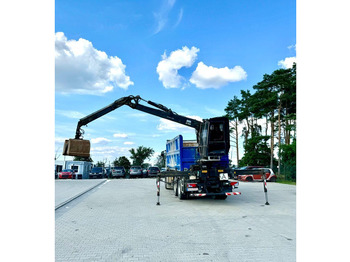 Tipper, Crane truck MAN TGS 26.440 6x4 Tipper + Crane Loglift 120S: picture 4 Tipper, Crane truck MAN TGS 26.440 6x4 Tipper + Crane Loglift 120S: picture 4