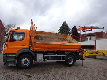 Lease a Mercedes-Benz Axor 1833 - 2 way tipper+crane Mercedes-Benz Axor 1833 - 2 way tipper+crane: picture 3