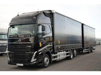 Curtainsider truck Volvo FH 500 / I-SAVE / XL / ZESTAW TANDEM PRZEJAZDOWY 120 M3 / 2023: picture 4