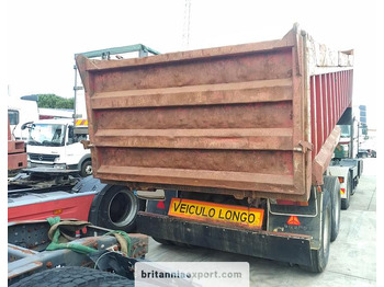 Tipper semi-trailer TRABOSA Twin wheels | on springs suspension: picture 5