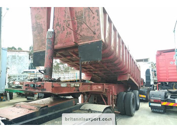 Tipper semi-trailer TRABOSA Twin wheels | on springs suspension: picture 4