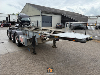 Container transporter/ Swap body semi-trailer Van Hool 3B2013 20FT - ADR - MERCEDES AXLE - DRUM BRAKE - NL TOP TRAILER - 3x AVAILABLE!: picture 4