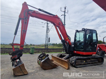 Mini excavator KUBOTA KX080