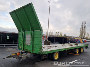 Dropside/ Flatbed trailer