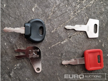 Construction equipment Unused 10Pcs Machine Key Set: picture 5