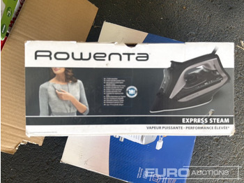 Construction equipment Pallet of Toaster (2 of), Steam Iron, Aluminium Express Coffee Maker, Milk Frother, Mini Doorbell , Hand Blender: picture 5