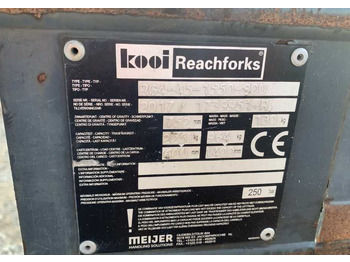 Boom for Material handling equipment Kooi RG4-45-1550: picture 2