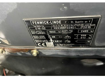 Electric forklift Linde E16-02: picture 2