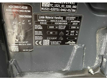 Electric forklift Linde E16-02: picture 4