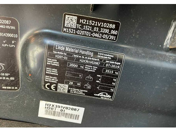 LPG forklift Linde H20T-01: picture 4