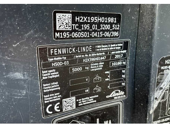 Diesel forklift Linde H50D-02: picture 4
