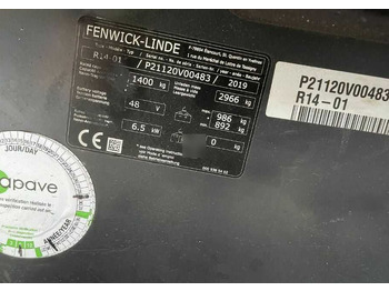 Reach truck Linde R14-01: picture 4 Reach truck Linde R14-01: picture 4