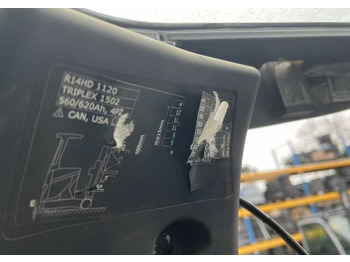 Reach truck Linde R14HD-01: picture 5 Reach truck Linde R14HD-01: picture 5