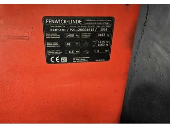 Reach truck LINDE R14
