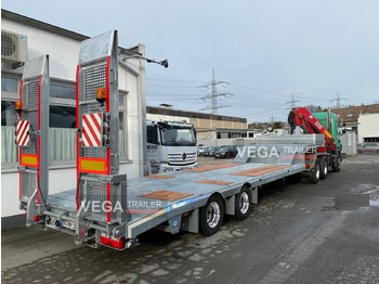 Low loader semi-trailer for transportation of heavy machinery 2 Axle Lowloader: picture 3