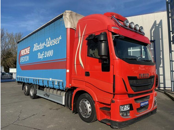 New Curtainsider truck Iveco Stralis AS260S42Y/FP GV Euro6 Intarder Klima AHK: picture 2