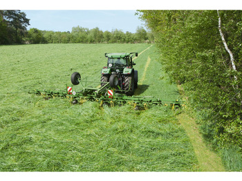 New Tedder/ Rake Krone getrokken schudders KWT met wielstel: picture 3