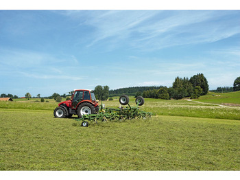 New Tedder/ Rake Krone getrokken schudders KWT met wielstel: picture 2